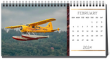 2024 Seaplane Desk Calendar (5x11)
