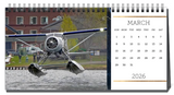 2026 Seaplane Desk Calendar (5x11)