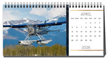 2026 Seaplane Desk Calendar (5x11)