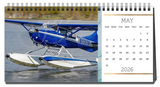 2026 Seaplane Desk Calendar (5x11)