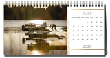 2026 Seaplane Desk Calendar (5x11)