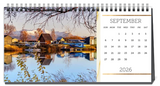 2026 Seaplane Desk Calendar (5x11)
