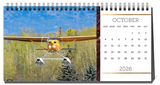 2026 Seaplane Desk Calendar (5x11)