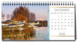 2026 Seaplane Desk Calendar (5x11)