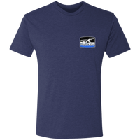 Premium Men's Triblend T-Shirt - Alaska Bush Front and back