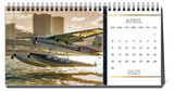 2023 Seaplanes Desk Calendar (5x11)